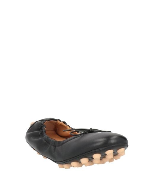 Tod's Black Ballet Flats