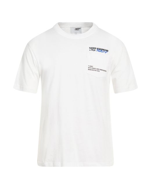 Haider Ackermann T-Shirts in White for Men | Lyst