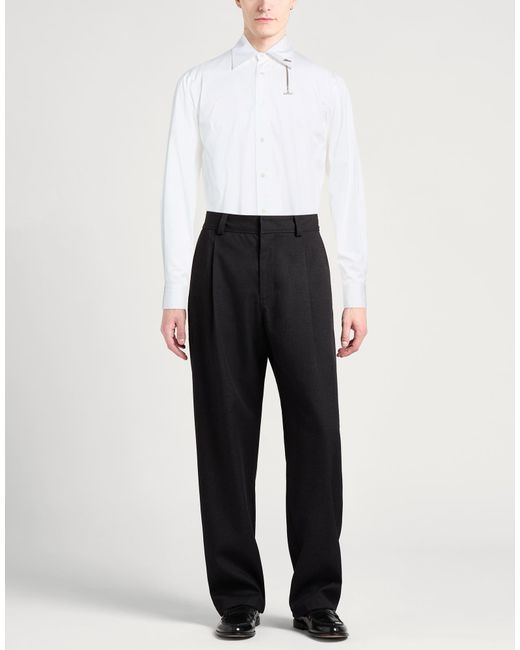 Camisa McQueen de hombre de color White
