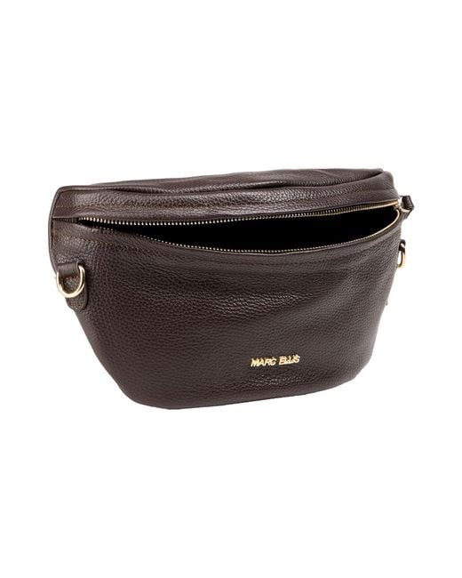 Marc Ellis Brown Belt Bag Leather