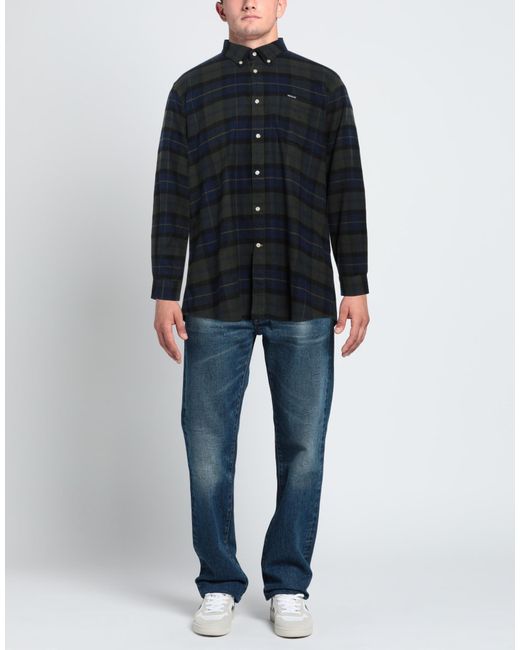 Barbour Blue Shirt for men