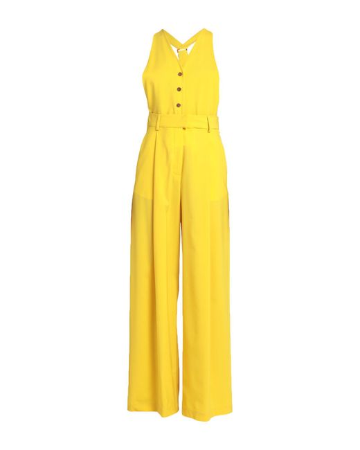 Alysi Yellow Jumpsuit