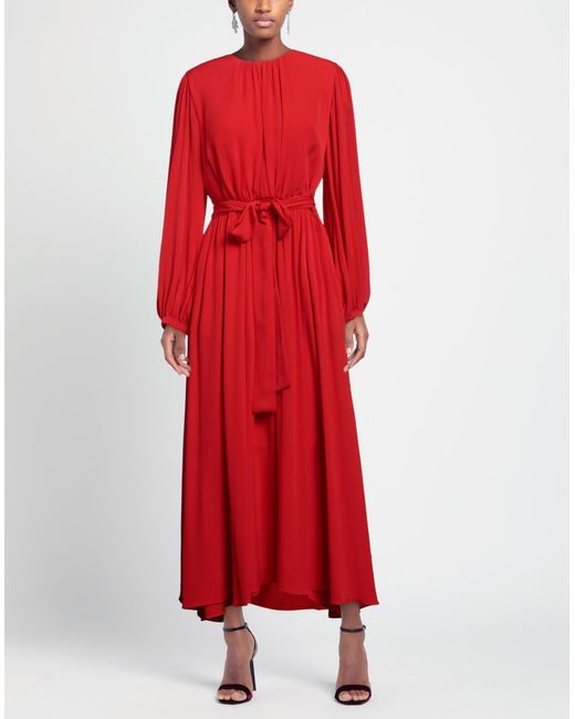 Elie Saab Red Maxi Dress