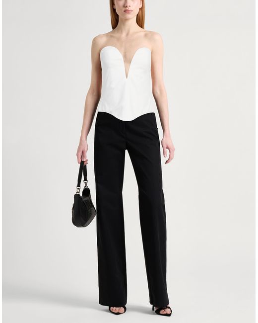Monot White Top Polyester