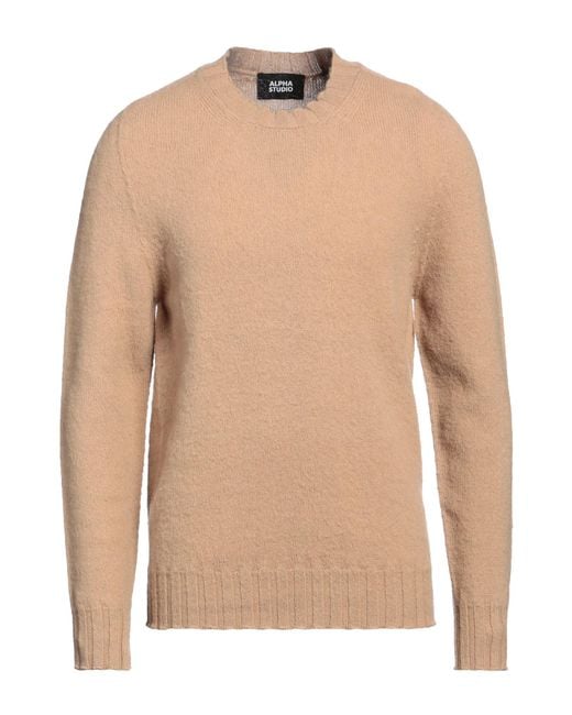 Pullover Alpha Studio de hombre de color Natural