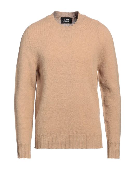 Alpha Studio Natural Sweater for men