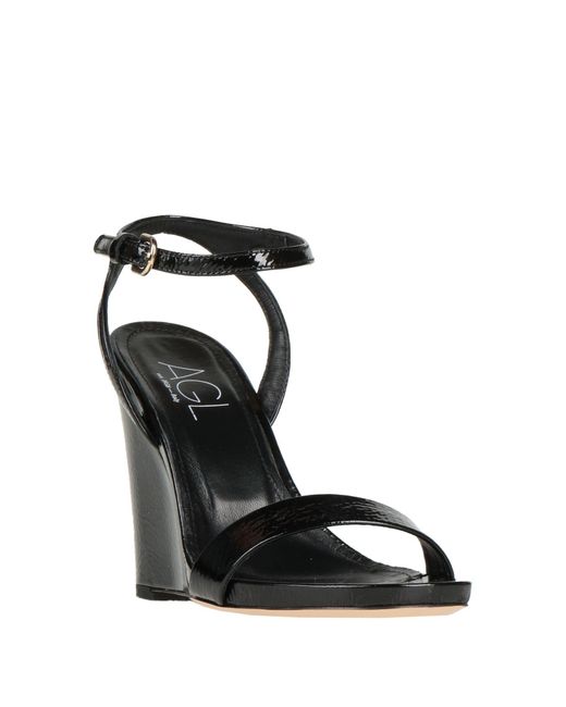 Agl Attilio Giusti Leombruni Black Sandale
