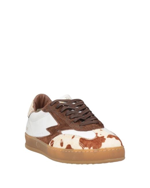 Moaconcept Brown Sneakers Leather