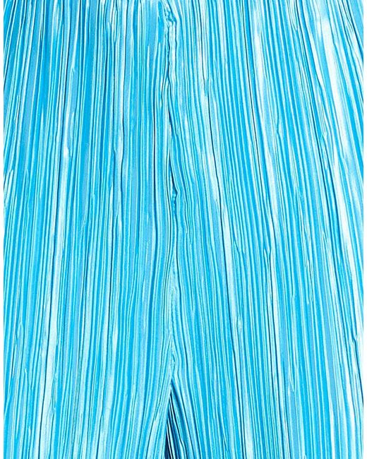 Marella Blue Pants Polyester