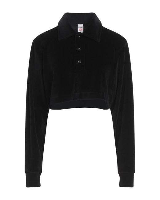 Re/done X Hanes Black Polo Shirt