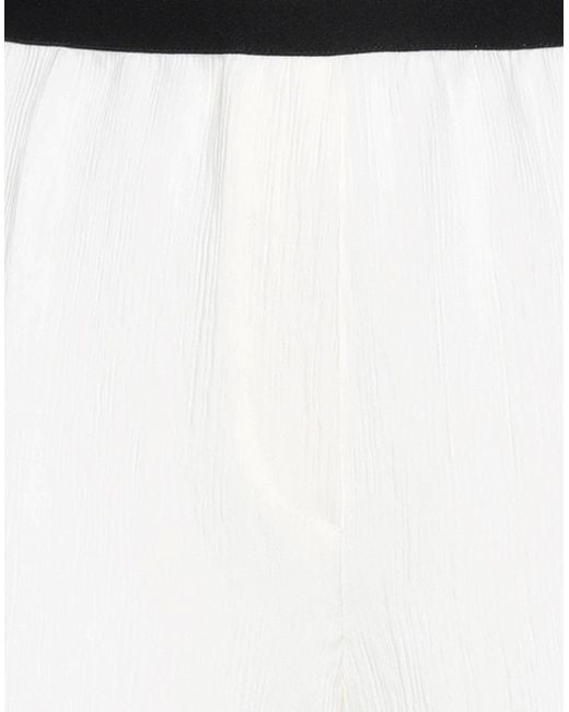 MSGM White Shorts & Bermuda Shorts