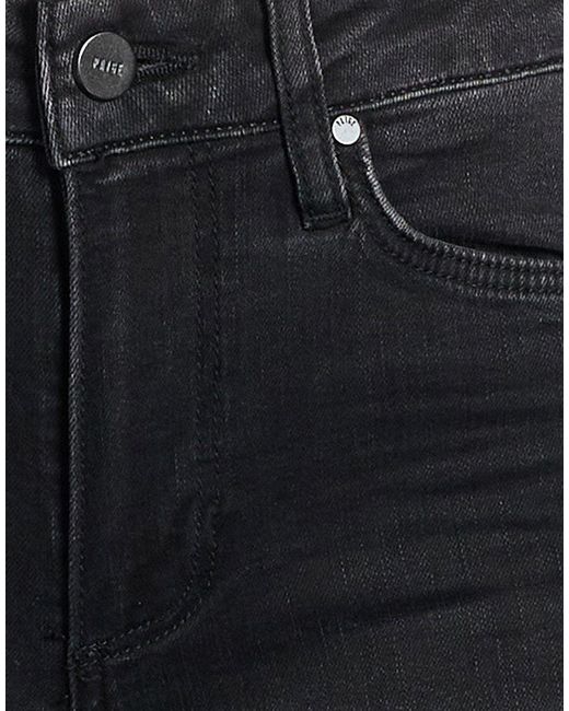 PAIGE Black Jeans Cotton, Modal, Polyester, Elastane