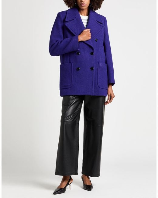 Karl Lagerfeld Blue Coats