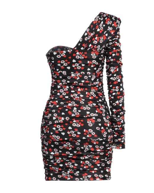 Moschino Red Mini Dress Viscose