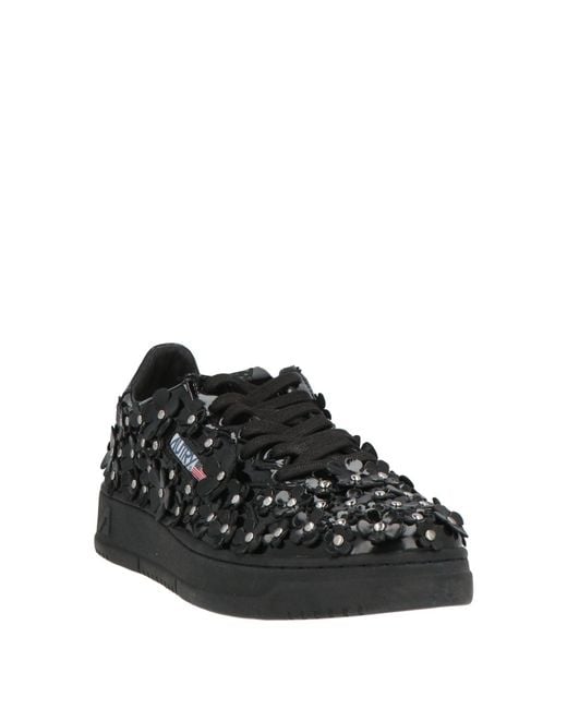 Autry Black Trainers