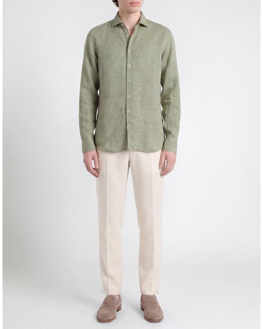 Camicia di Stenstroms in Green da Uomo