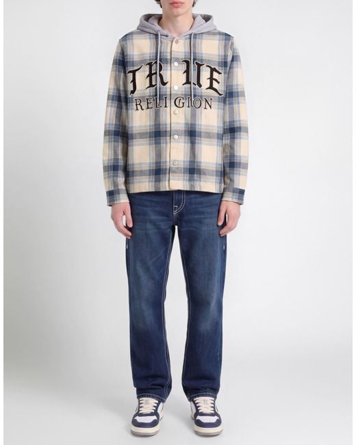 True Religion Blue Shirts for men