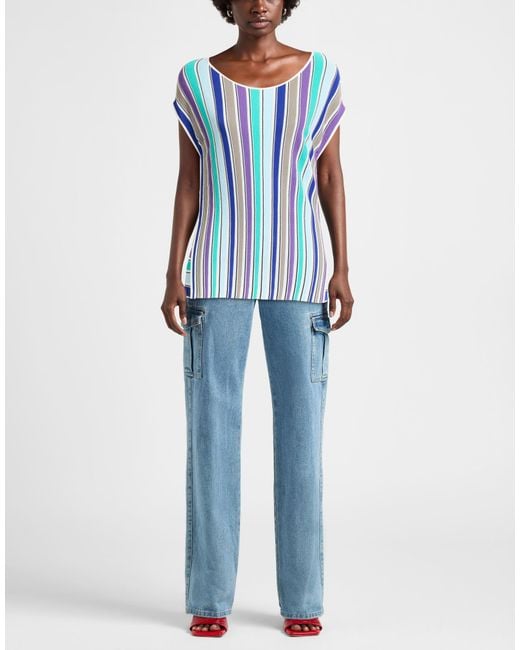 Marc Cain Blue Pullover