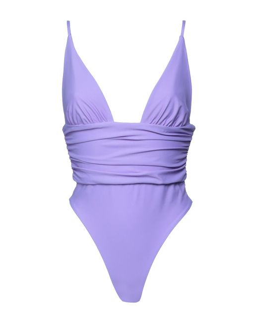 Amen Purple One-piece Swimsuit