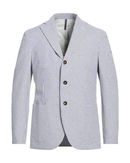Montedoro Blue Blazer Cotton, Elastane for men