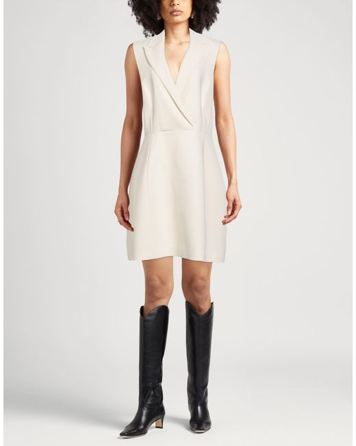 Theory White Mini Dress