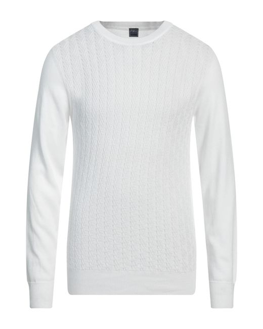 Fedeli White Sweater for men