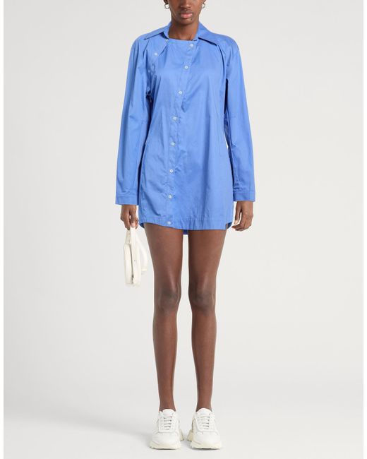Eudon Choi Blue Mini Dresses