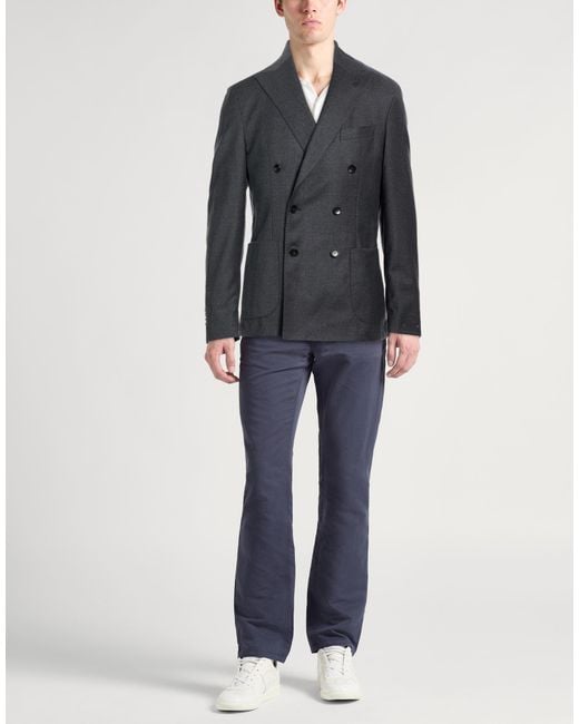 Paoloni Black Blazer for men