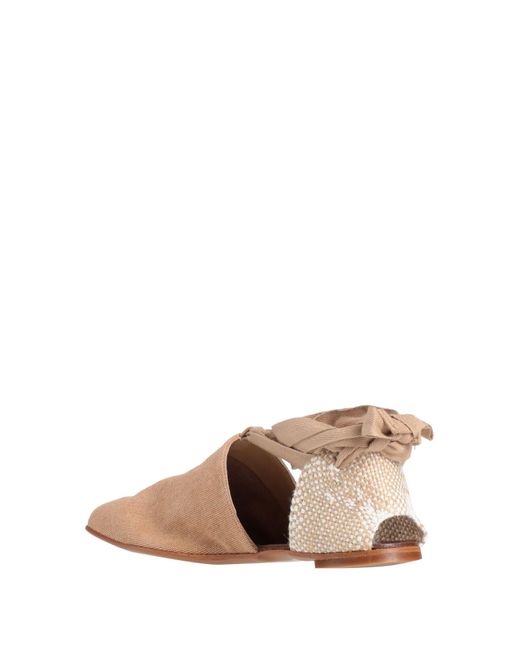 Castaner Natural Ballet Flats