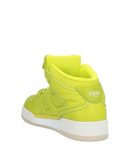 Fendi Yellow Sneakers ' Match'