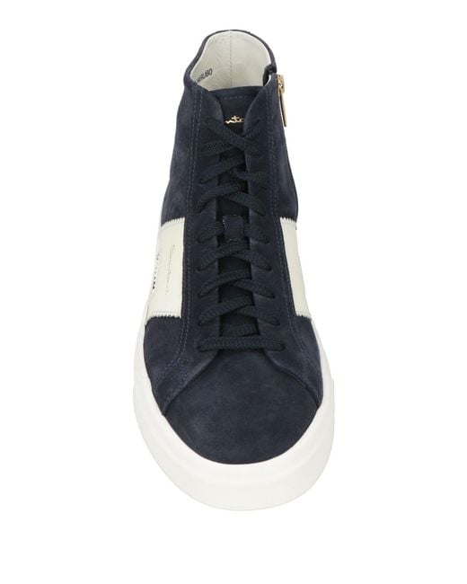 Santoni Blue Trainers for men