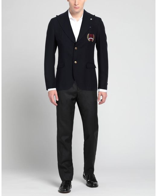Manuel Ritz Blue Blazer for men