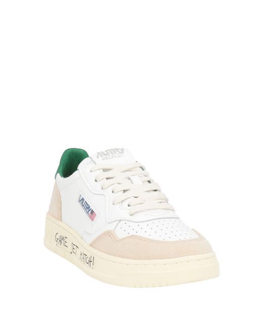 Autry Natural Sneakers Leather