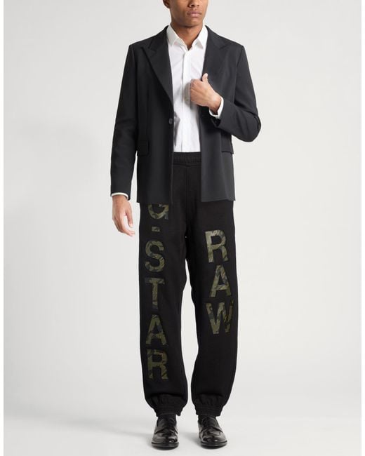G-Star Black Pants for men