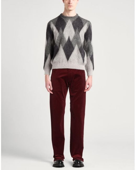 Giorgio Armani Red Trouser for men
