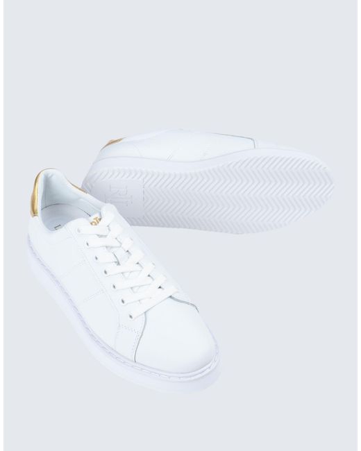Ralph Lauren White Trainers