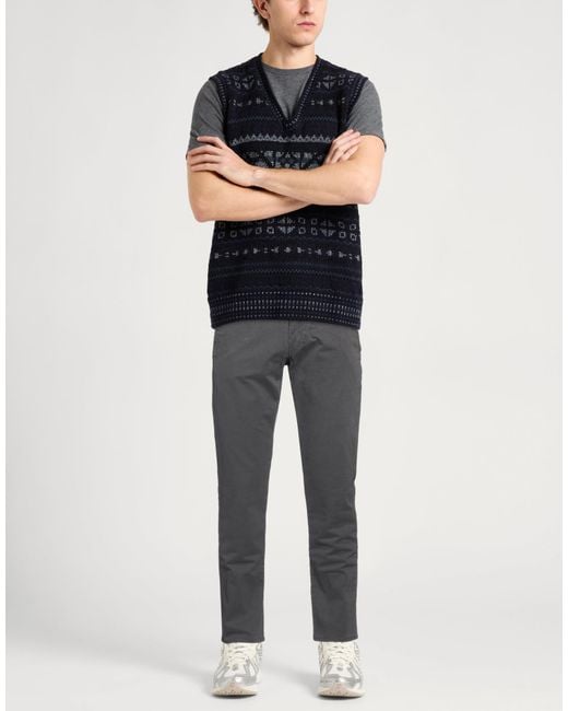 Guess Gray Pants Cotton, Elastane for men
