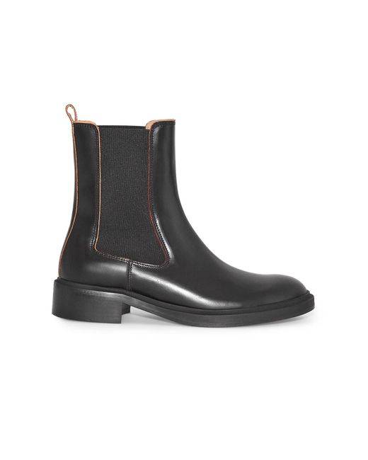 COS Black Leather Chelsea Boots