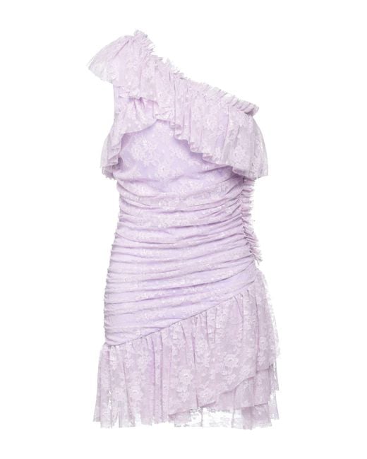 Aniye By Purple Lilac Mini Dress Polyamide, Elastane
