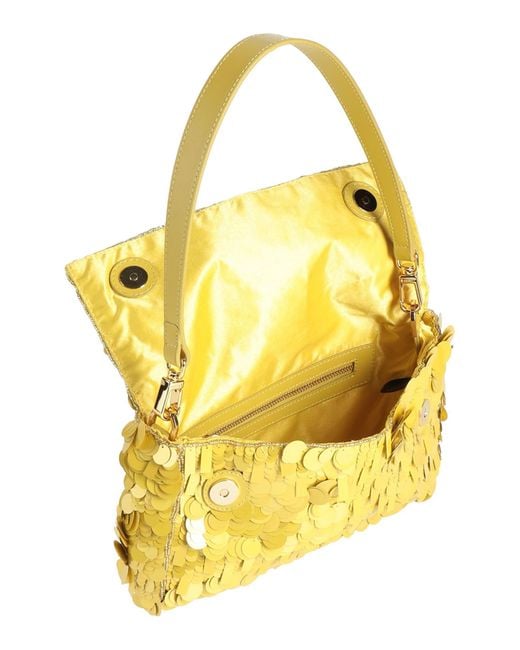 Staud Yellow Handbag Acrylic