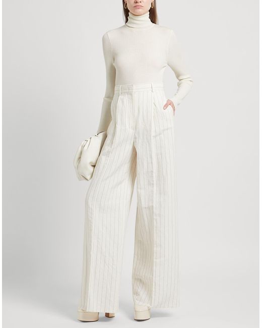 Max Mara White Trouser