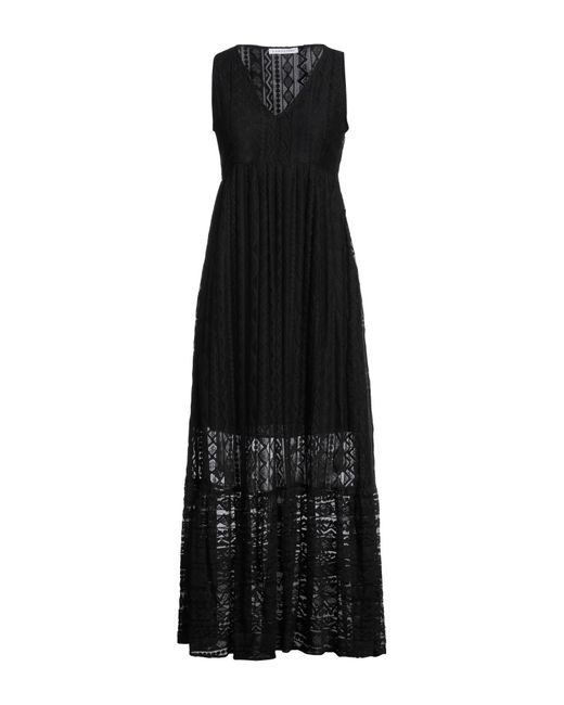 Caractere Black Maxi-Kleid