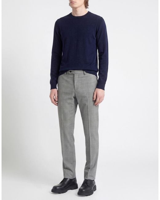 Lardini Gray Pants Wool for men