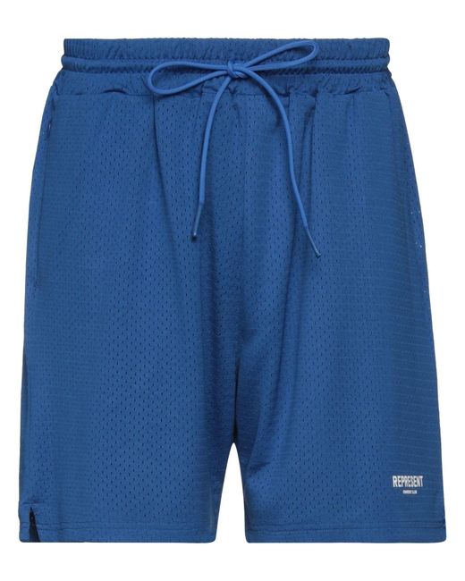 Represent Blue Shorts & Bermuda Shorts for men