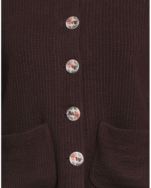 Siedres Brown Jacket Ecovero Viscose, Elastane