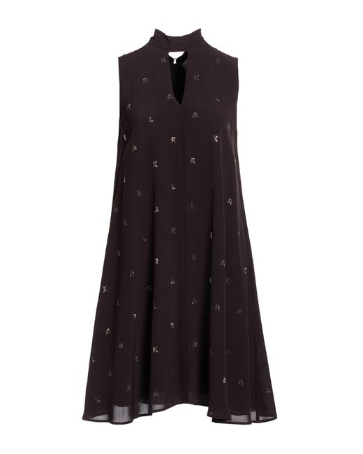 Karl Lagerfeld Black Mini Dresses