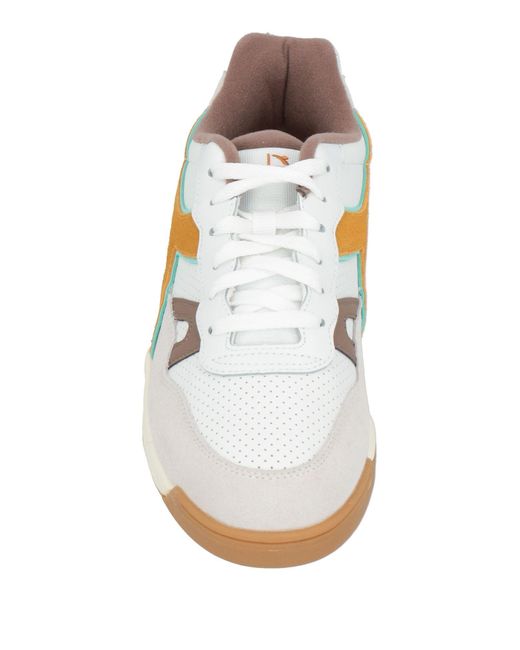 Diadora White Trainers for men