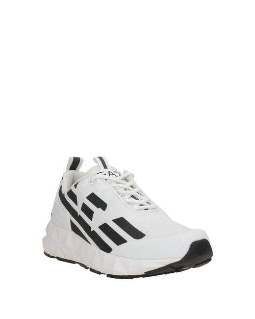 Emporio Armani White Trainers for men