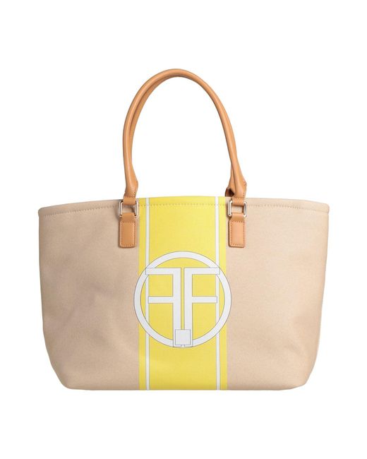 Fracomina Yellow Handbags