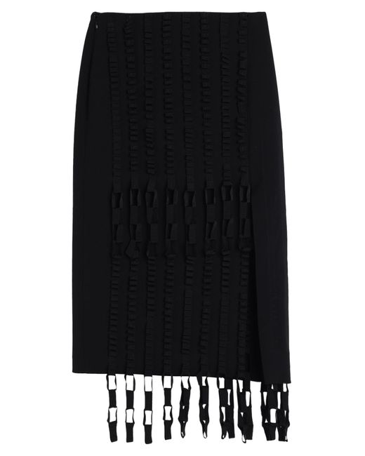 Ferragamo Black Midi Skirt